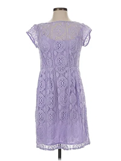 Pre-owned Nanette Lepore Cocktail Dress In Purple