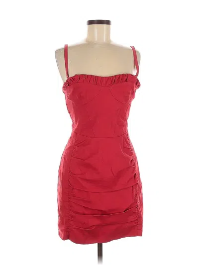 Pre-owned Nanette Lepore Cocktail Dress In Red