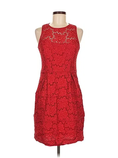 Pre-owned Nanette Lepore Cocktail Dress In Red