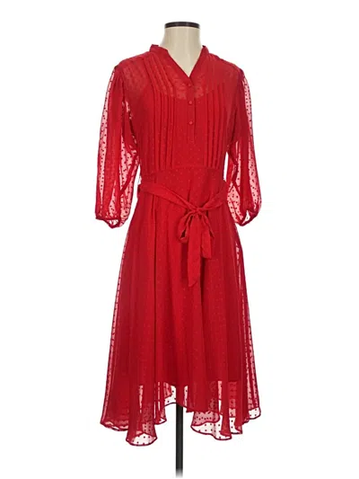 Pre-owned Nanette Lepore Cocktail Dress In Red