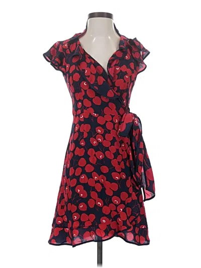 Pre-owned Nanette Lepore Cocktail Dress In Red