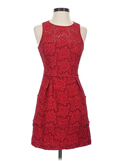 Pre-owned Nanette Lepore Cocktail Dress In Red
