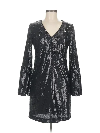 Pre-owned Nanette Lepore Cocktail Dress In Silver