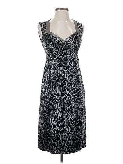 Pre-owned Nanette Lepore Cocktail Dress In Silver