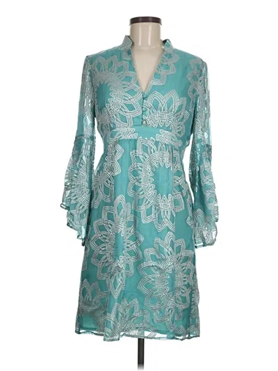 Pre-owned Nanette Lepore Cocktail Dress In Teal