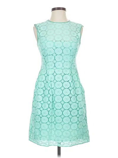 Pre-owned Nanette Lepore Cocktail Dress In Teal