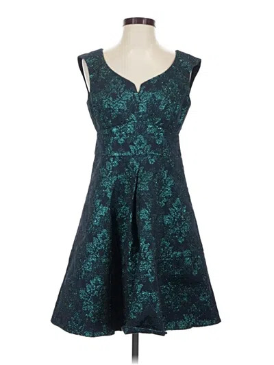 Pre-owned Nanette Lepore Cocktail Dress In Teal