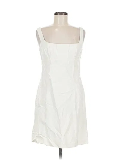 Pre-owned Nanette Lepore Cocktail Dress In White
