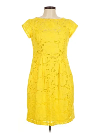 Pre-owned Nanette Lepore Cocktail Dress In Yellow