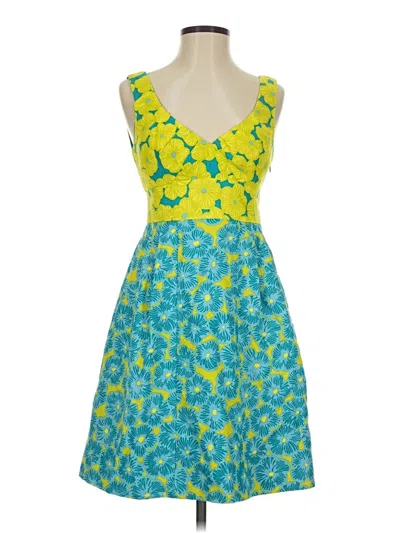 Pre-owned Nanette Lepore Cocktail Dress In Yellow