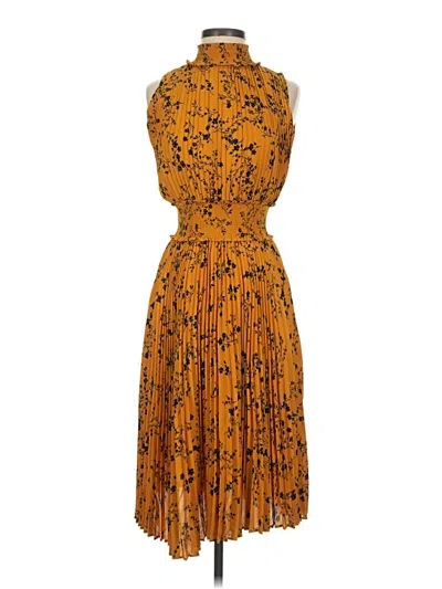 Pre-owned Nanette Lepore Cocktail Dress In Yellow