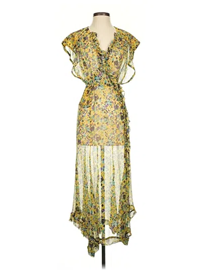 Pre-owned Nanette Lepore Cocktail Dress In Yellow