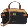 Nanette Lepore Colorblock Satchel In Black