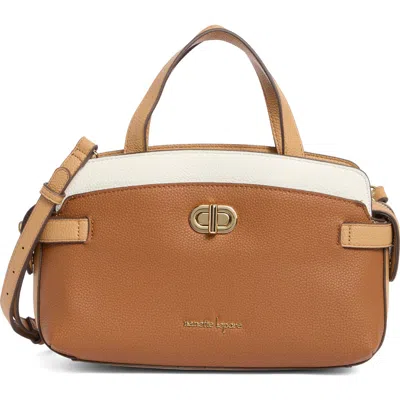 Nanette Lepore Colorblock Satchel In Nutshell