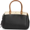 Nanette Lepore Colorblock Triple Section Satchel Bag & Pouch