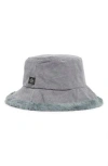 Nanette Lepore Corduroy Bucket Hat In Gray