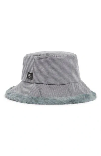 Nanette Lepore Corduroy Bucket Hat In Gray