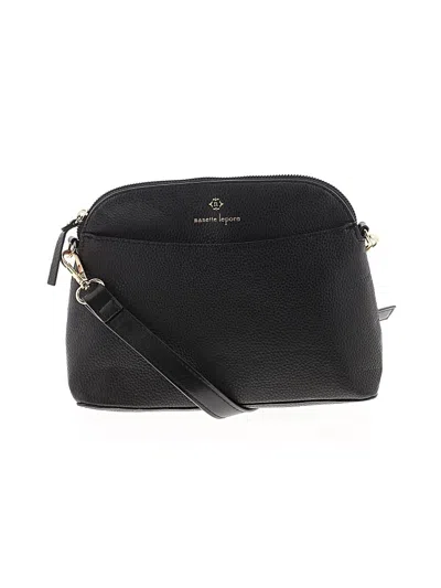 Pre-owned Nanette Lepore Crossbody Bag In Black