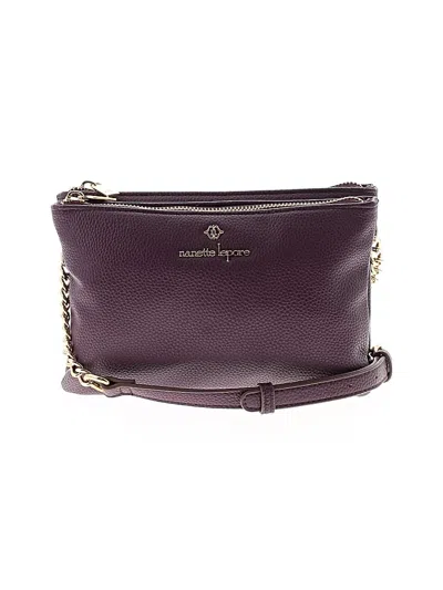 Pre-owned Nanette Lepore Crossbody Bag In Purple