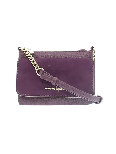 Pre-owned Nanette Lepore Crossbody Bag In Purple