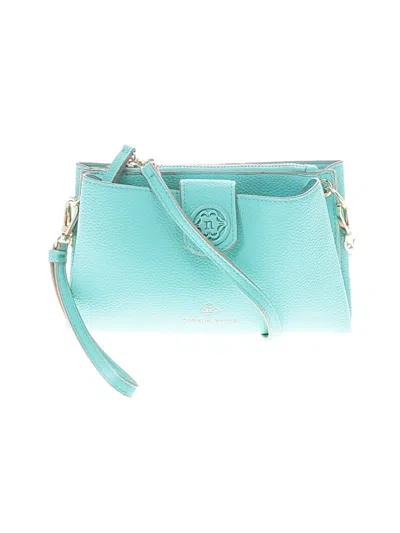 Pre-owned Nanette Lepore Crossbody Bag In Teal