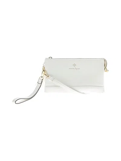 Pre-owned Nanette Lepore Crossbody Bag In White