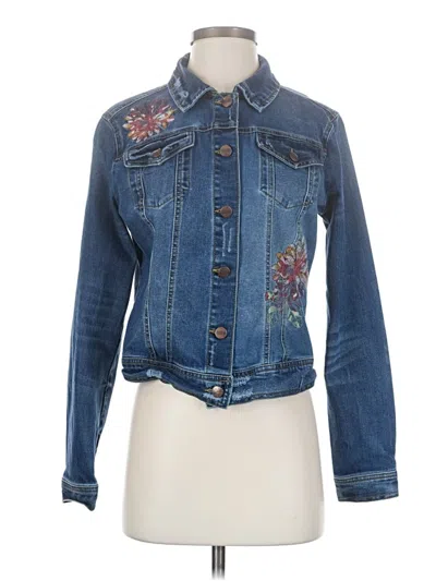 Pre-owned Nanette Lepore Denim Jacket In Blue