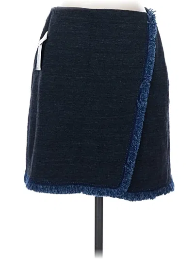 Pre-owned Nanette Lepore Denim Skirt In Blue