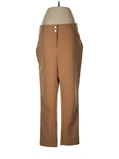 Pre-owned Nanette Lepore Dress Pants In Brown