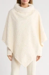 Nanette Lepore Elegant Faux Pearl Ruana In White
