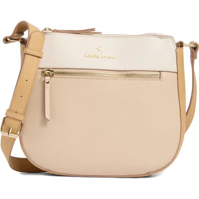 Nanette Lepore Fitch Triple Compartment Crossbody Bag In Oatmeal - Eggshell - Wheat