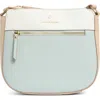 Nanette Lepore Fitch Triple Compartment Crossbody Bag In Retro Surf - White - Oatmeal
