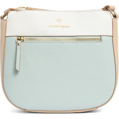 Nanette Lepore Fitch Triple Compartment Crossbody Bag In Retro Surf - White - Oatmeal