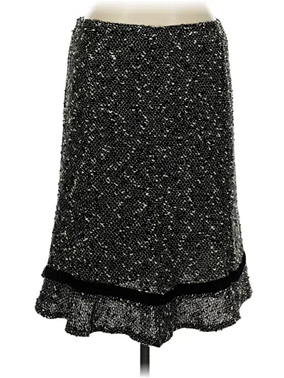 Pre-owned Nanette Lepore Formal Skirt In Black