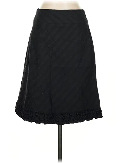 Pre-owned Nanette Lepore Formal Skirt In Black