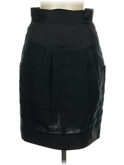 Pre-owned Nanette Lepore Formal Skirt In Black