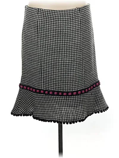 Pre-owned Nanette Lepore Formal Skirt In Black