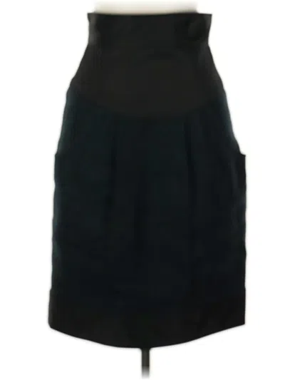 Pre-owned Nanette Lepore Formal Skirt In Black