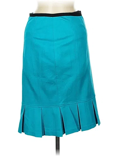 Pre-owned Nanette Lepore Formal Skirt In Blue