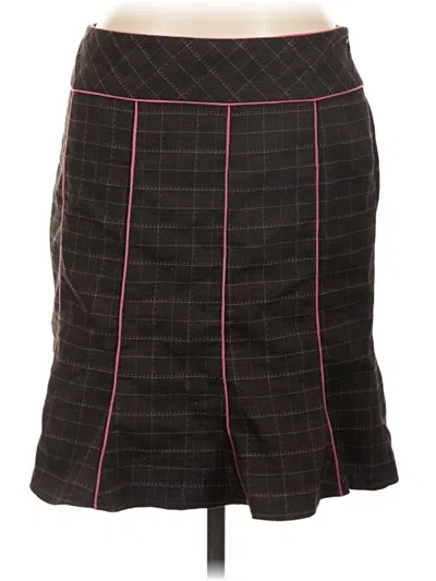 Pre-owned Nanette Lepore Formal Skirt In Brown
