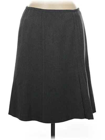 Pre-owned Nanette Lepore Formal Skirt In Gray
