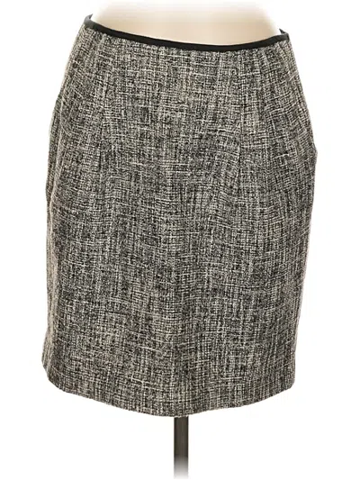 Pre-owned Nanette Lepore Formal Skirt In Gray