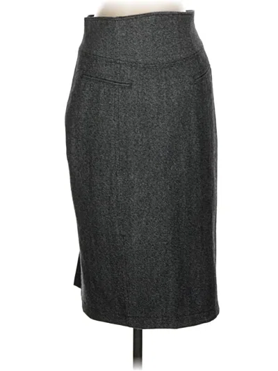 Pre-owned Nanette Lepore Formal Skirt In Gray