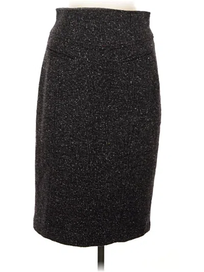 Pre-owned Nanette Lepore Formal Skirt In Gray