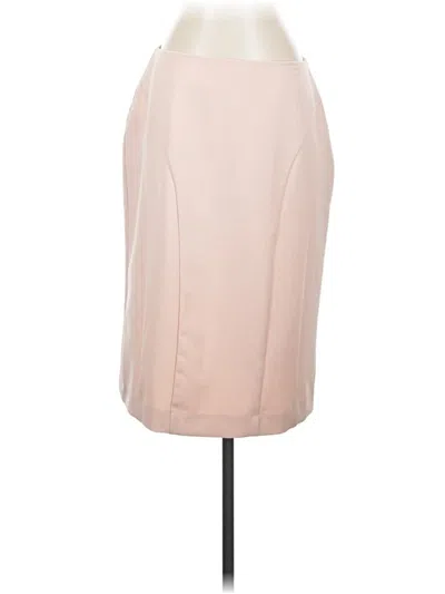 Pre-owned Nanette Lepore Formal Skirt In White