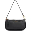 Nanette Lepore Frannie Convertible Baguette Shoulder Bag In Black