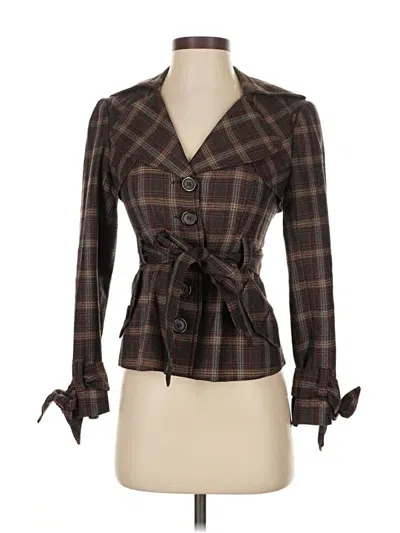 Pre-owned Nanette Lepore Jacket In Brown
