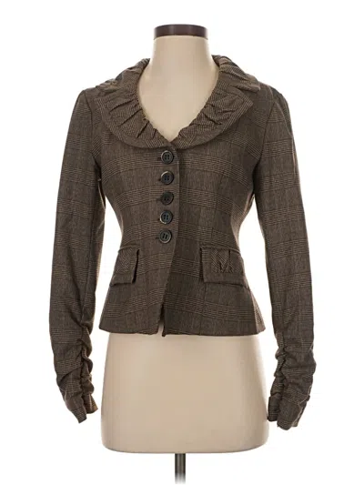 Pre-owned Nanette Lepore Jacket In Brown
