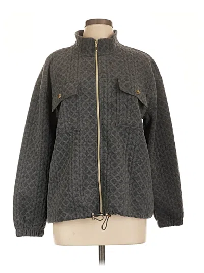 Pre-owned Nanette Lepore Jacket In Gray