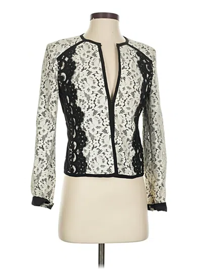 Pre-owned Nanette Lepore Jacket In Ivory